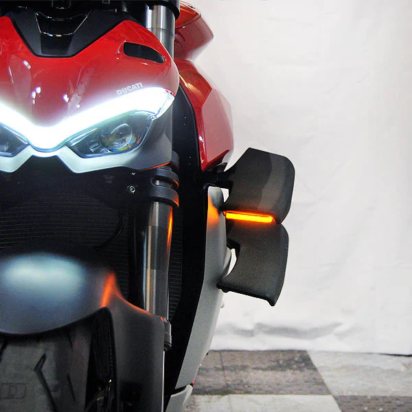 2022-2024 Ducati Streetfighter V2 Front LED Turn Signals by New Rage Cycles - Image 6