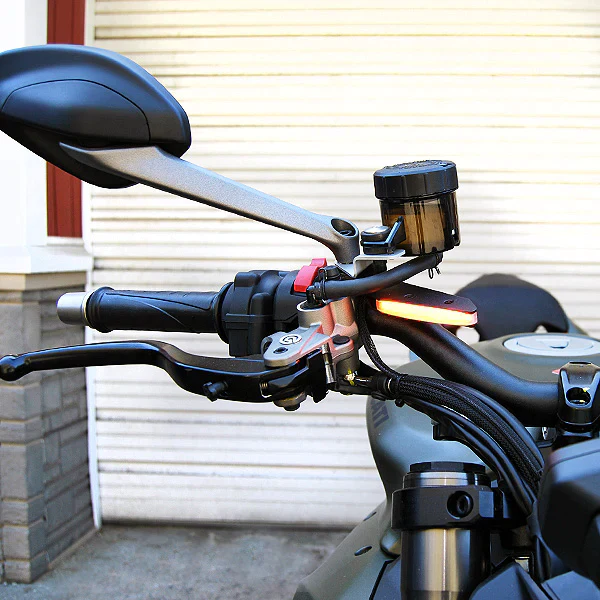2022-2024 Ducati Streetfighter V2 Front LED Turn Signals (High Mount) by New Rage Cycles - Image 5