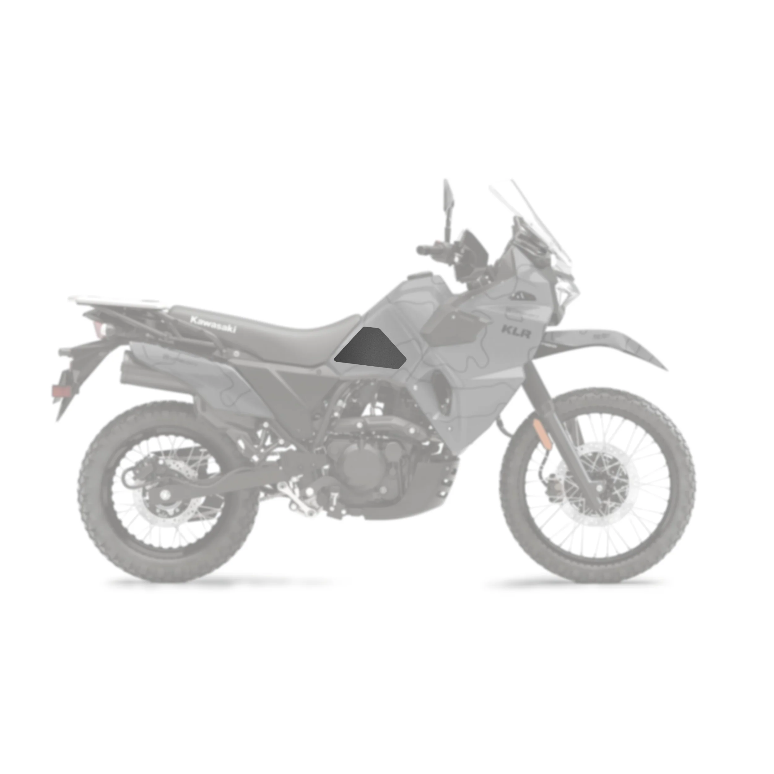 2022-2024 Kawasaki KLR 650 Tank Pads - Image 2