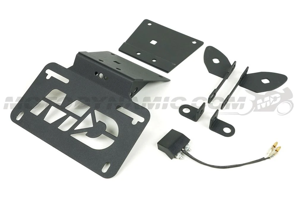 2022-2026 Honda Grom Fender Eliminator Kit / Tail Tidy with LED Plate Light - Image 6