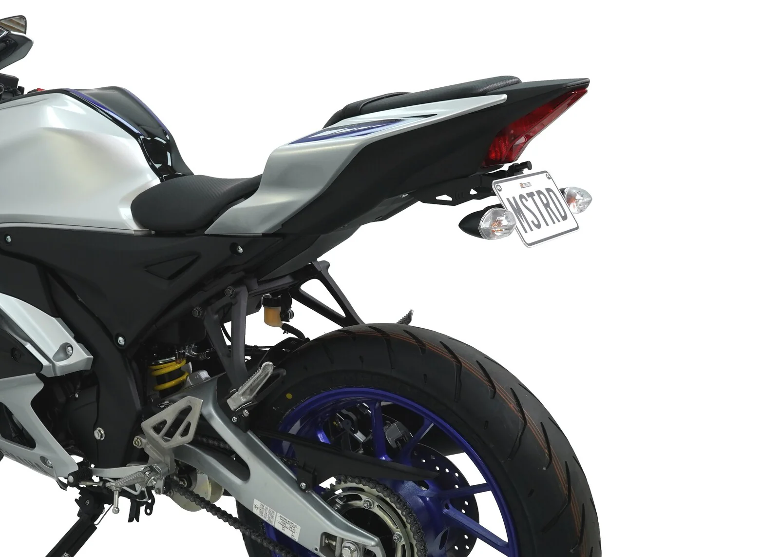 2022-2026 Yamaha R15 (M) Tail Tidy / Fender Eliminator by Mustard Bikes - Image 5