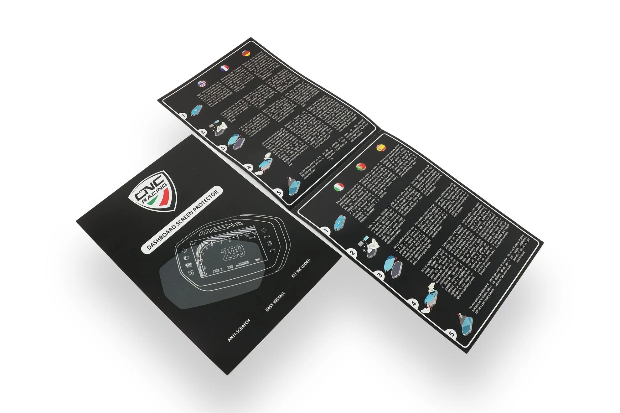 2018-2024 Ducati Panigale V4 Dashboard Screen Protector - Image 3