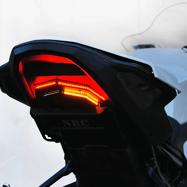 2023-2026 BMW S1000RR Tail Tidy with LED Tail Light and Turn Signals by New Rage Cycles - Image 3
