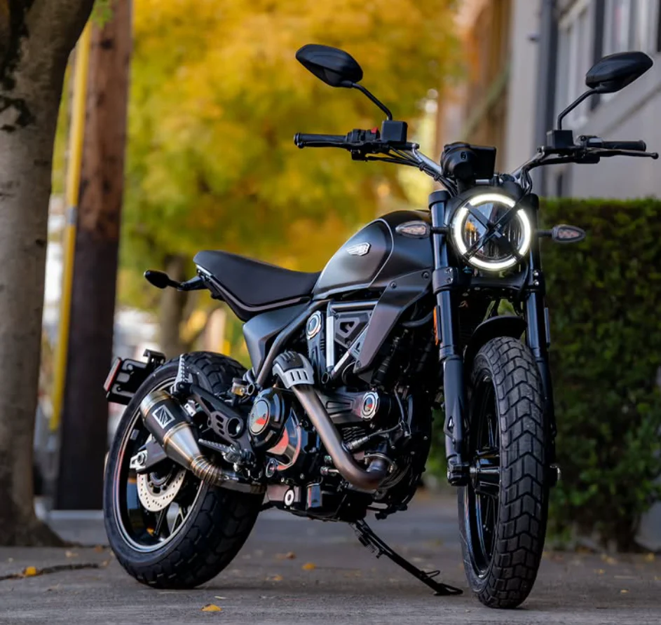 2023-2025 Ducati Scrambler 800 Slip-On Exhaust - Image 6