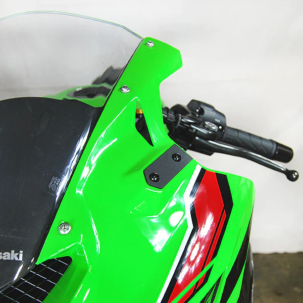 2023-2026 Kawasaki ZX4R Mirror Block Off Plates - Image 3