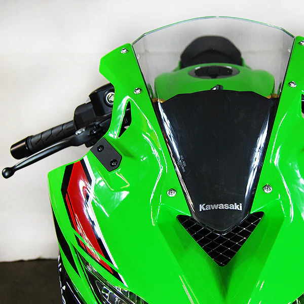 2023-2026 Kawasaki ZX4R Mirror Block Off Plates - Image 4