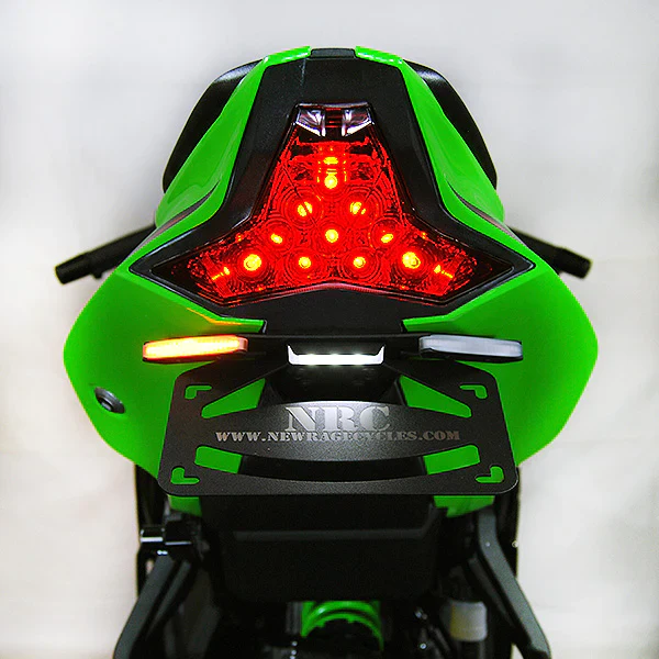 2023-2026 Kawasaki ZX4R Fender Eliminator / Tail Tidy with LED Turn Signals - Image 4