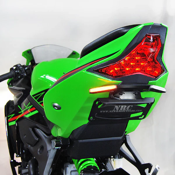 2023-2026 Kawasaki ZX4R Fender Eliminator / Tail Tidy with LED Turn Signals - Image 7