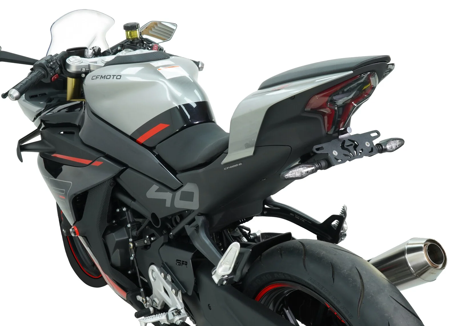 2023-2026 CF Moto 450NK Tail Tidy / Fender Eliminator Kit - Image 5