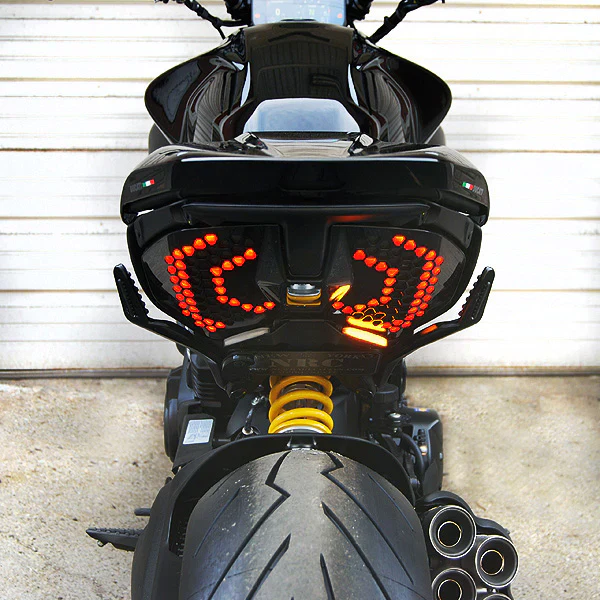 2023-2026 Ducati Diavel V4 Fender Eliminator Kit with Turn Signals - Image 3