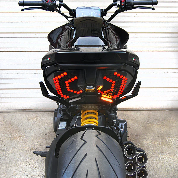 2023-2026 Ducati Diavel V4 Fender Eliminator Kit with Turn Signals - Image 5