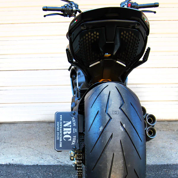 2023-2026 Ducati Diavel V4 Side Mount License Plate (2 Positions) - Image 4