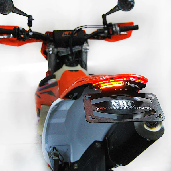2024-2026 KTM 350/500 EXC-F Fender Eliminator / Tail Tidy with LED Turn Signals & Brake Light - Image 3
