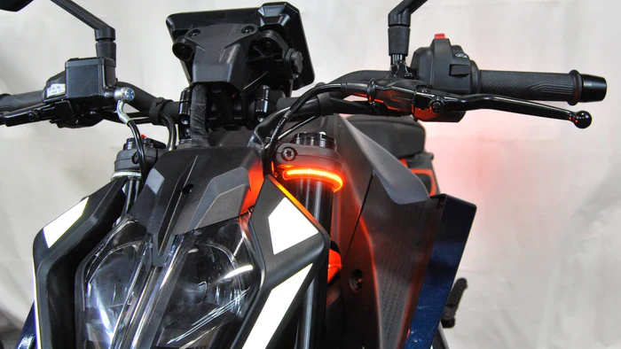 2024-2026 KTM 390 Duke LED Front Turn Signals from New Rage Cycles - Image 4