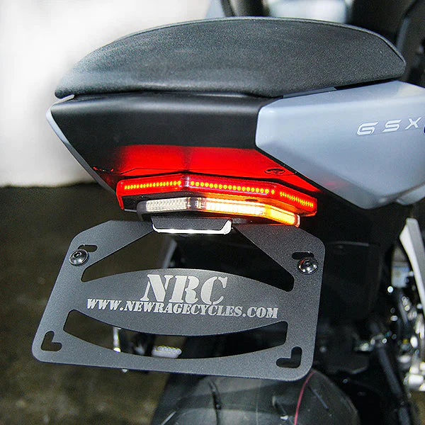 2024-2026 Suzuki GSX8R Tail Tidy / Fender Eliminator with LED Turn signals by New Rage Cycles - Image 2