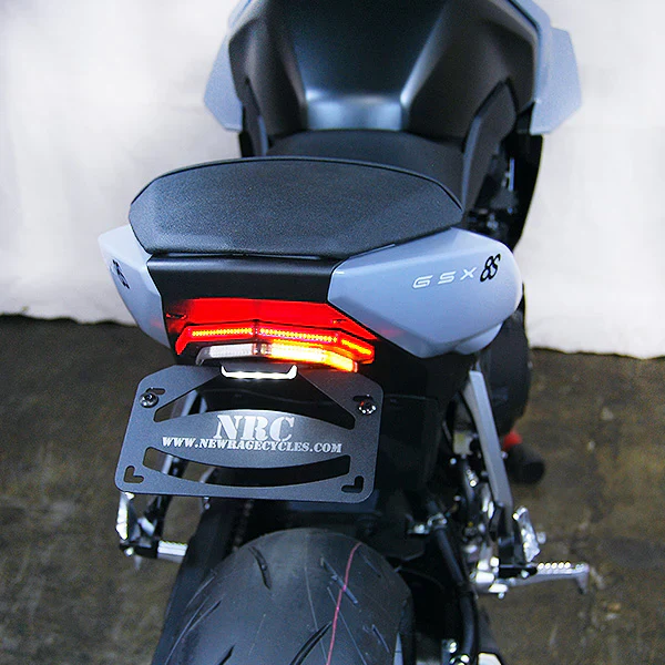 2024-2026 Suzuki GSX8R Tail Tidy / Fender Eliminator with LED Turn signals by New Rage Cycles - Image 4