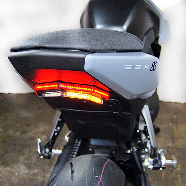 2024-2026 Suzuki GSX8R Tail Tidy / Fender Eliminator with LED Turn signals by New Rage Cycles - Image 5