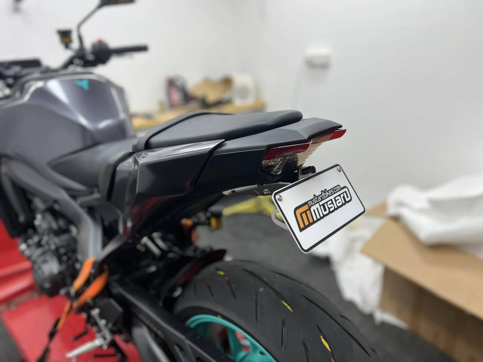 2024-2026 Yamaha MT09 Tail Tidy by Mustard Bikes - Image 3