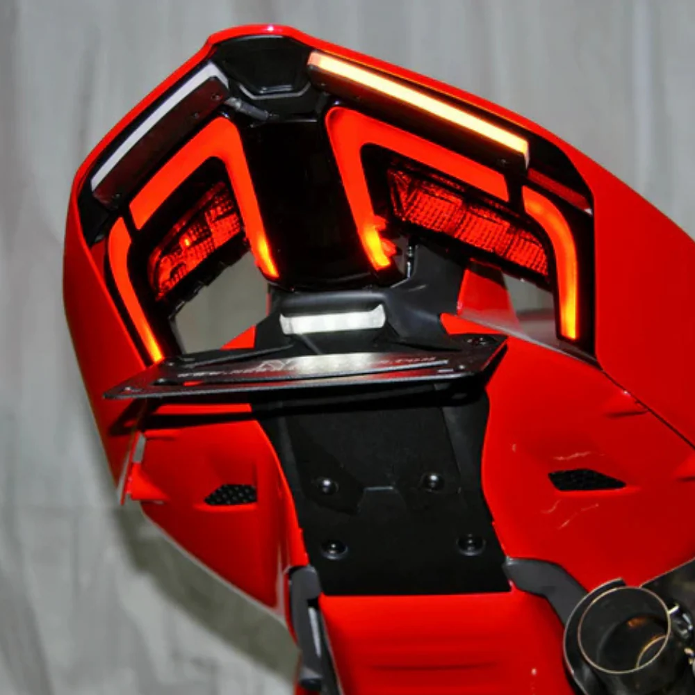 2025-2026 Ducati Panigale V4 Tail Tidy / Fender Eliminator with LED Turn signals by New Rage Cycles