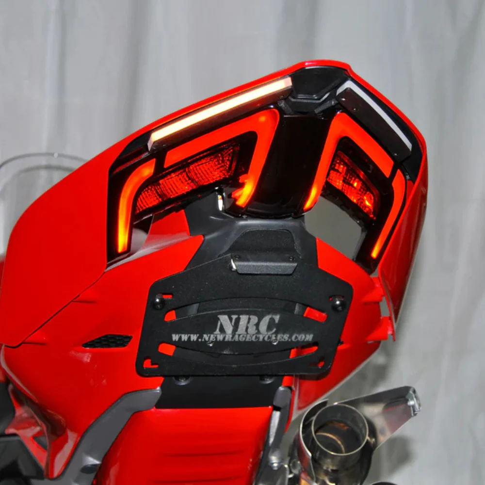 2025-2026 Ducati Panigale V4 Tail Tidy / Fender Eliminator with LED Turn signals by New Rage Cycles - Image 4