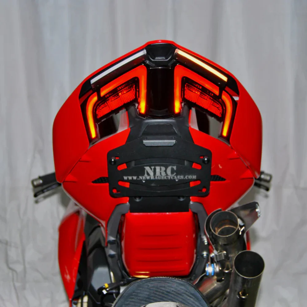 2025-2026 Ducati Panigale V4 Tail Tidy / Fender Eliminator with LED Turn signals by New Rage Cycles - Image 5