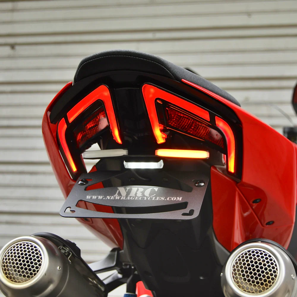 2025-2026 Panigale V4 Tail Tidy with Turn Signals (Passenger Seat Compatible) - Image 3