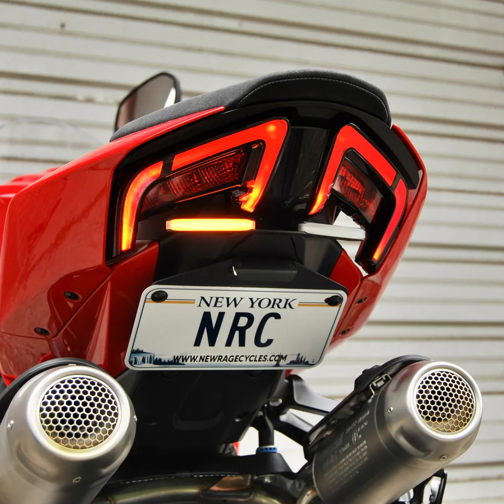 2025-2026 Panigale V4 Tail Tidy with Turn Signals (Passenger Seat Compatible) - Image 4