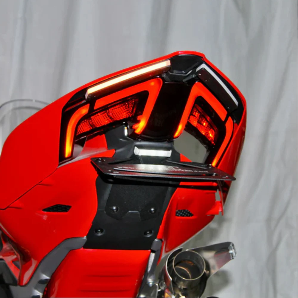 2025-2026 Ducati Streetfighter V4 Tail Tidy / Fender Eliminator with LED Turn signals by New Rage Cycles - Image 3