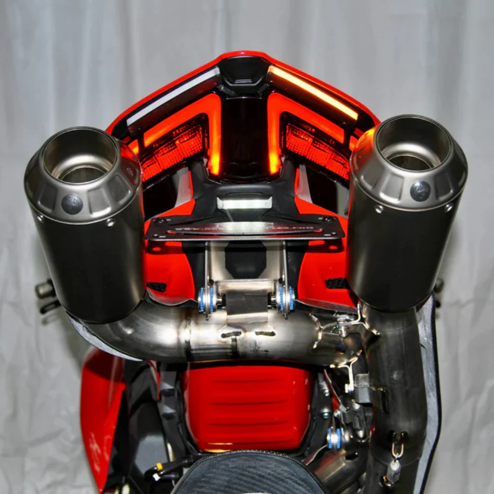 2025-2026 Ducati Streetfighter V4 Tail Tidy / Fender Eliminator with LED Turn signals by New Rage Cycles - Image 4