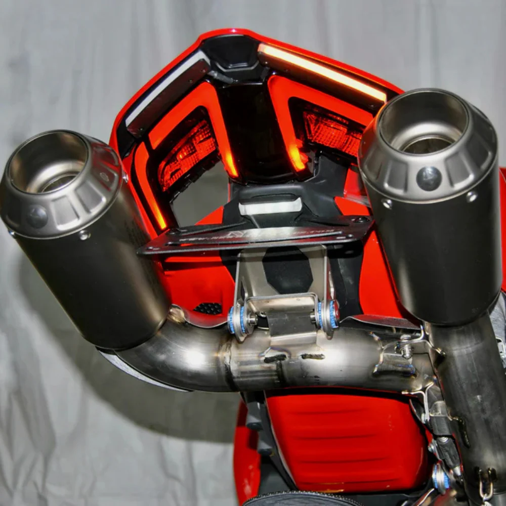 2025-2026 Ducati Streetfighter V4 Tail Tidy / Fender Eliminator with LED Turn signals by New Rage Cycles - Image 5
