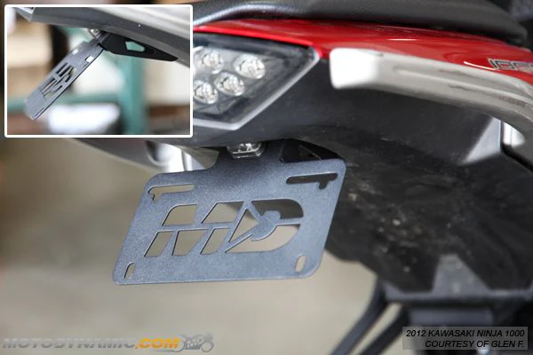 2025-2026 Kawasaki Ninja 1100 SX Fender Eliminator / Tail Tidy - Image 3