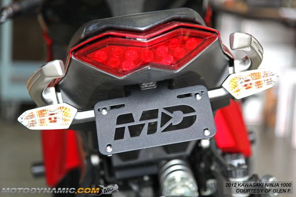 2025-2026 Kawasaki Ninja 1100 SX Fender Eliminator / Tail Tidy - Image 4