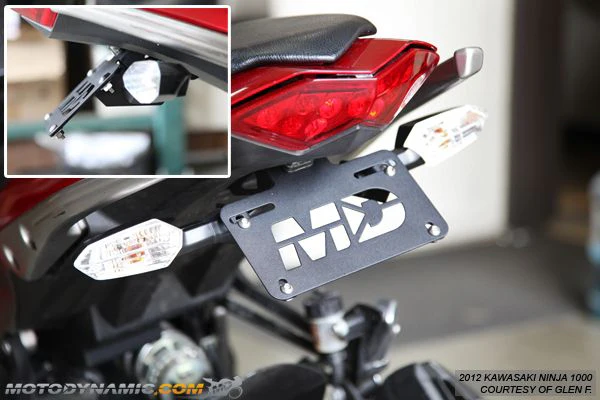 2025-2026 Kawasaki Ninja 1100 SX Fender Eliminator / Tail Tidy - Image 5