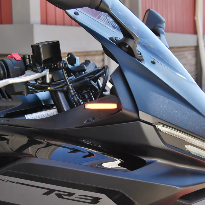 2025-2026 Yamaha R3 Front LED Turn Signals - Image 3