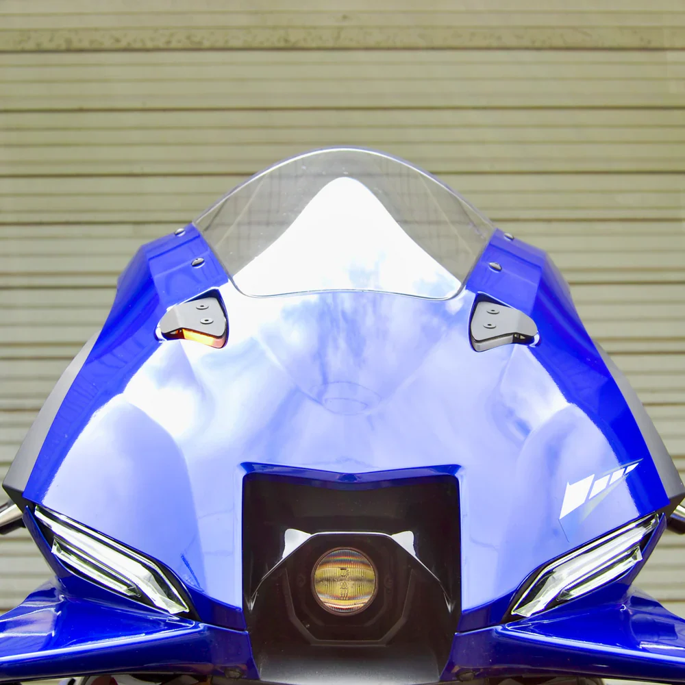2025-2026 Yamaha R9 Mirror Block Off Turn Signals by New Rage Cycles - Image 4