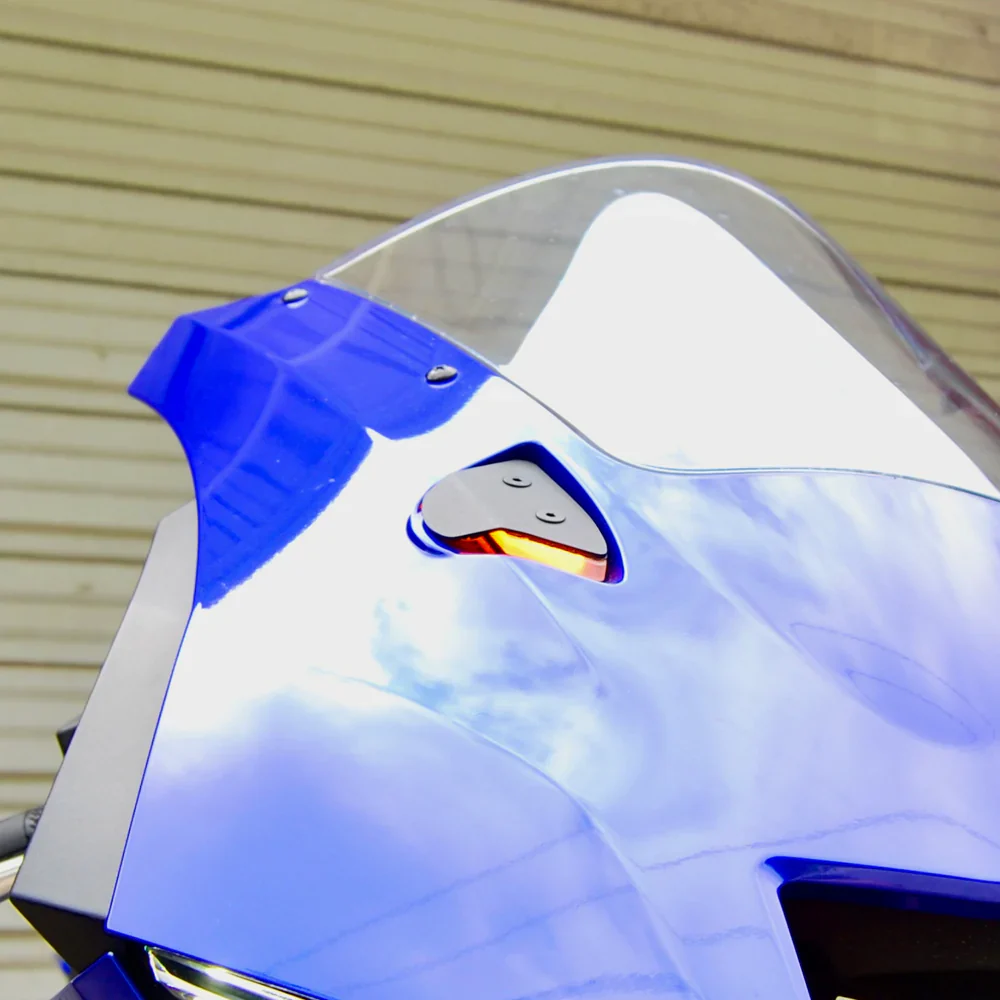 2025-2026 Yamaha R9 Mirror Block Off Turn Signals by New Rage Cycles - Image 6