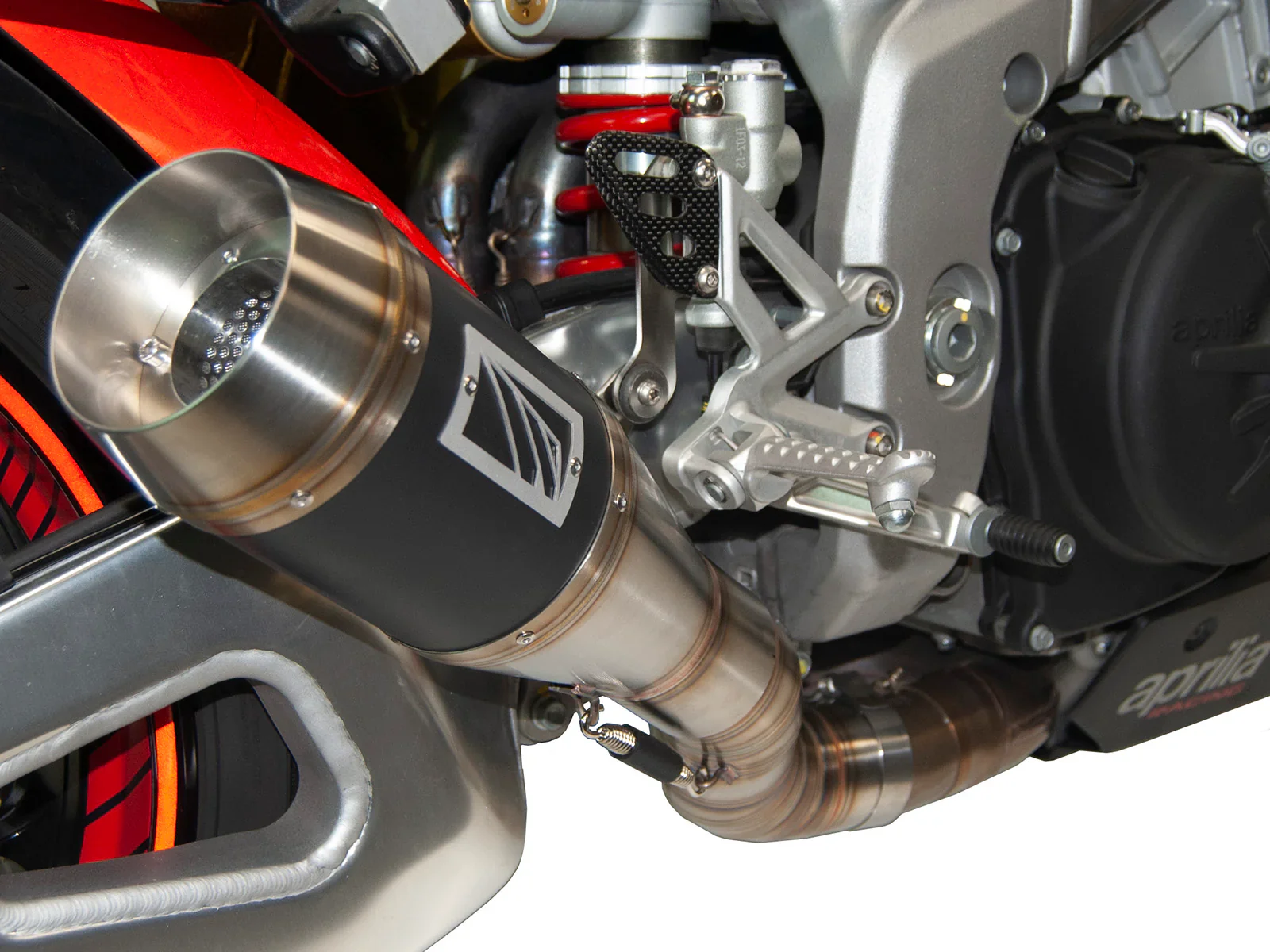 2021-2023 Aprilia RSV4 Tuono Slip-On Exhaust - Image 5