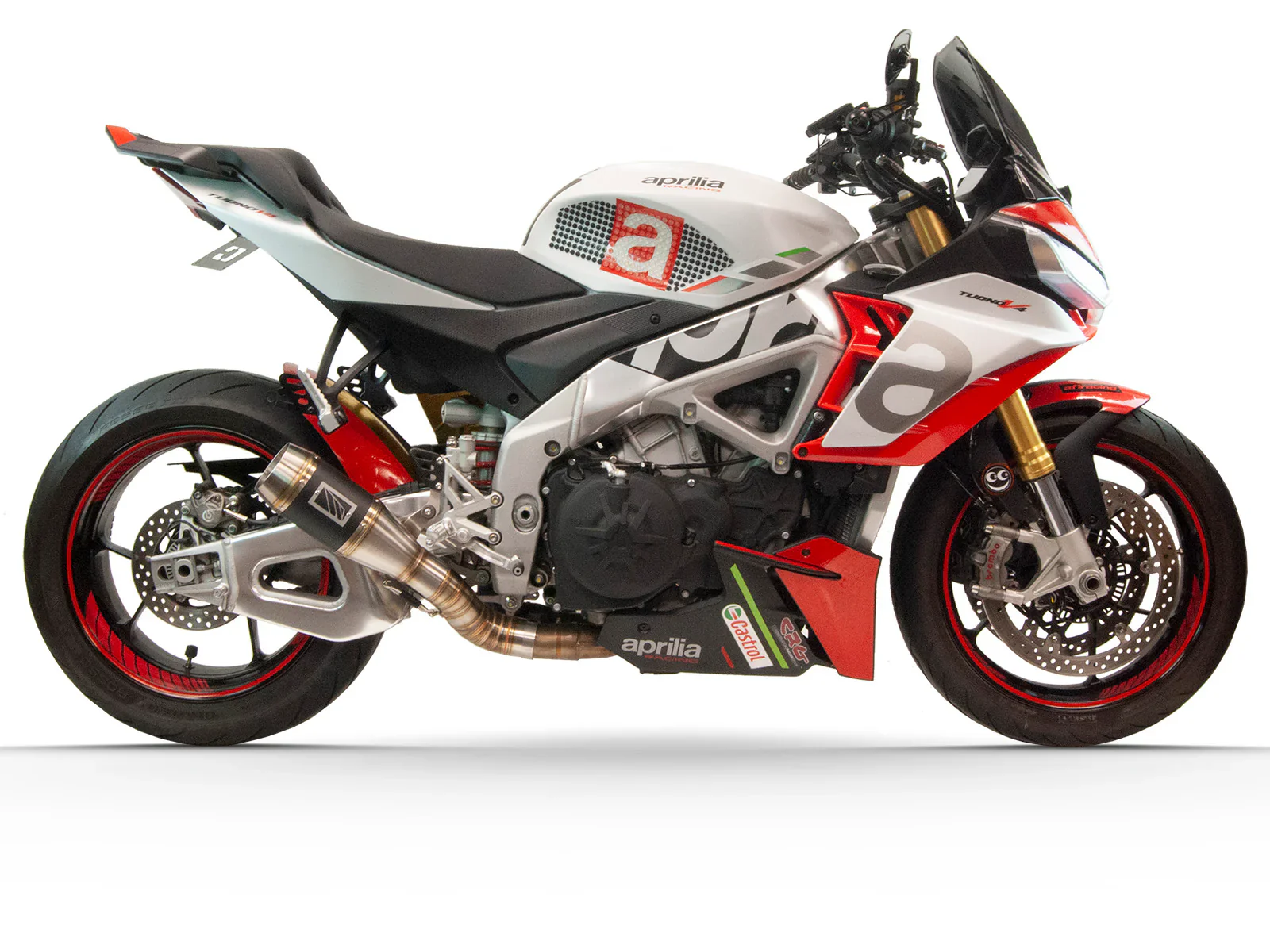 2021-2023 Aprilia RSV4 Tuono Slip-On Exhaust - Image 6