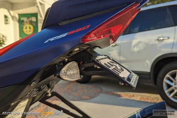 2021-2026 Aprilia RS660 Fender Eliminator / Tail Tidy - Image 3