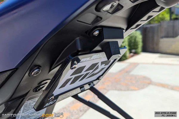 2021-2026 Aprilia Tuono 660 Tucked Fender Eliminator / Tail Tidy - Image 4