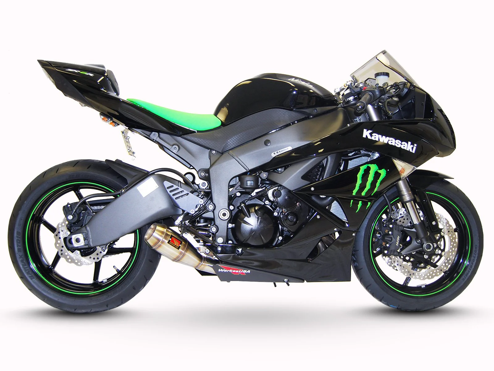 2009-2012 Kawasaki ZX6R Slip-On Exhaust - Image 3