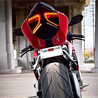 Ducati 899 1199 Panigale Fender Eliminator / Tail Tidy with LED Turn Signals - Image 3