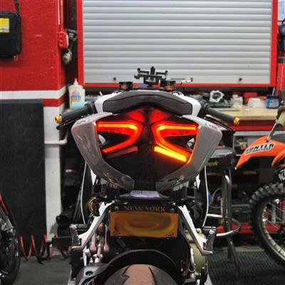 Ducati 899 1199 Panigale Fender Eliminator / Tail Tidy with LED Turn Signals - Image 4