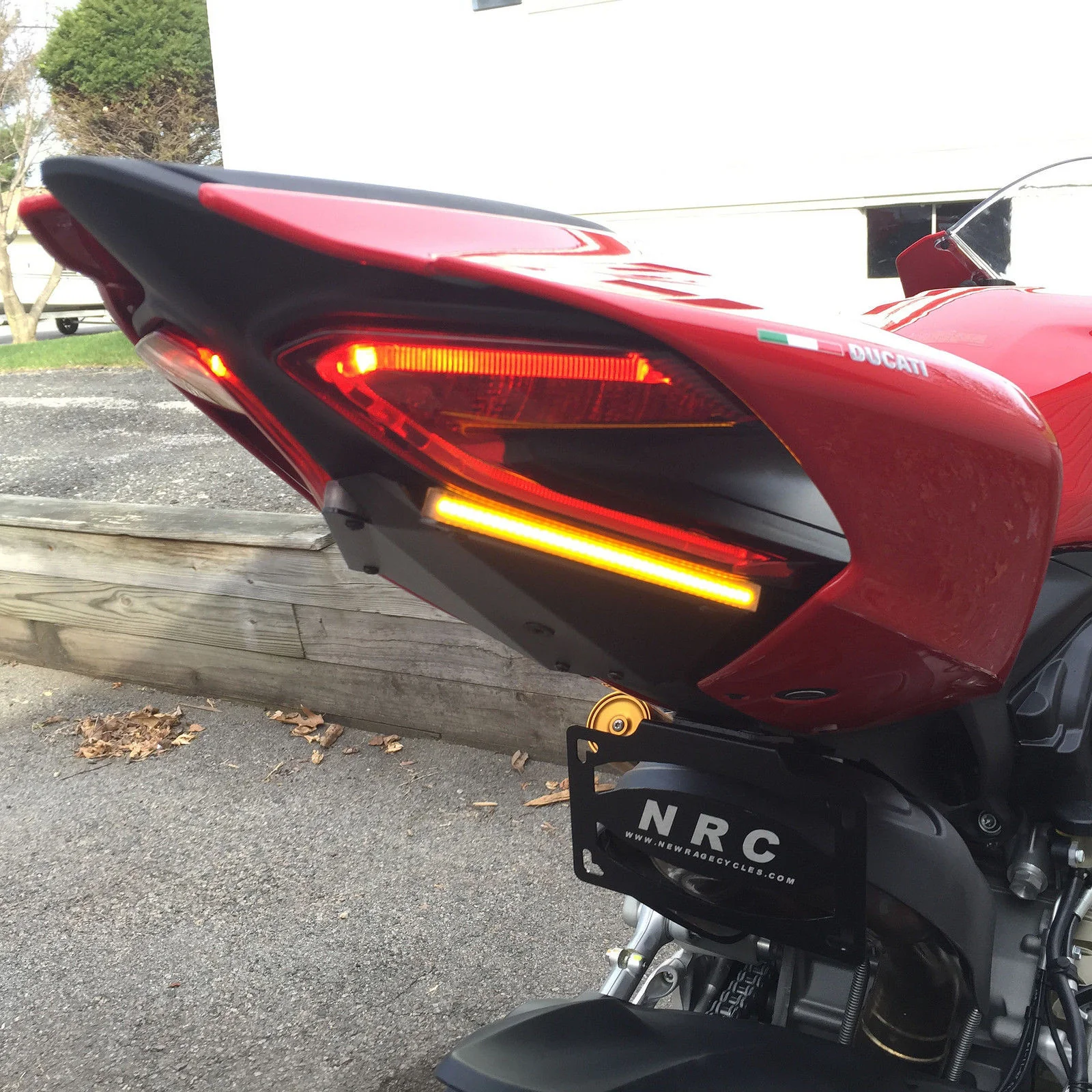 Ducati 959 1299 Panigale Fender Eliminator Kit / Tail Tidy with LED Turn Signals by New Rage Cycles - Image 5