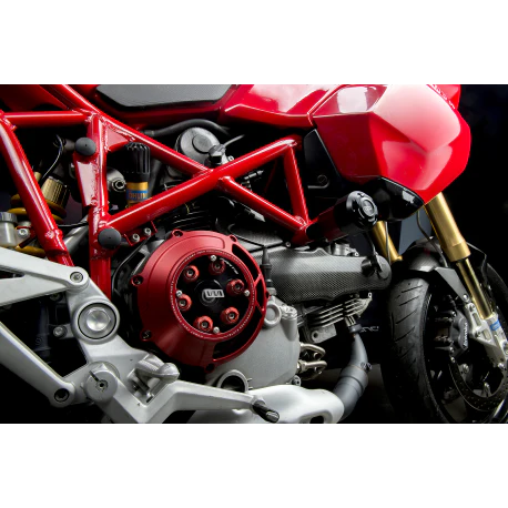 2008-2013 Ducati Monster 1100/EVO Clear Clutch Cover by Womet-Tech - Image 4