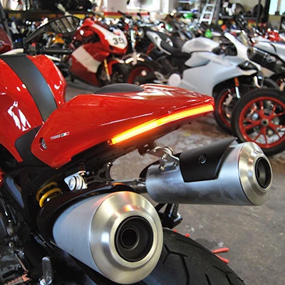 2009-2014 Ducati Monster 696 Tail Tidy with Brake Light and Turn Signals - Image 7