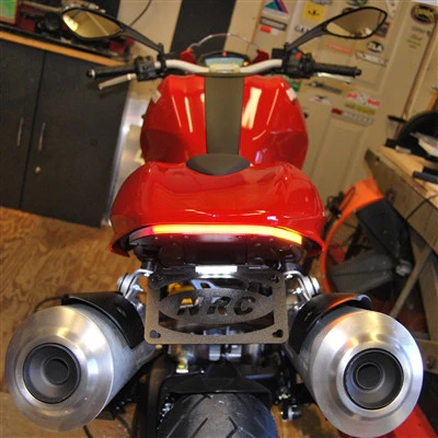 2009-2014 Ducati Monster 696 Tail Tidy with Brake Light and Turn Signals - Image 9