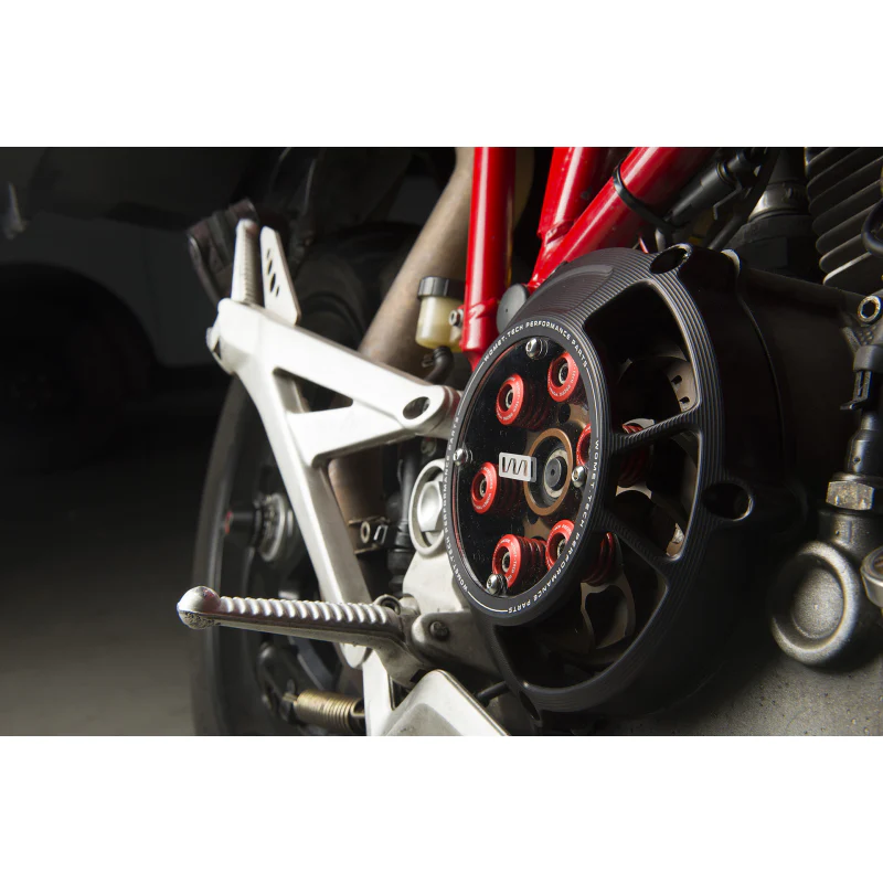 2003-2005 Ducati Multistrada DS1000 / 1100 / S Clear Clutch Cover by Womet-Tech - Image 3