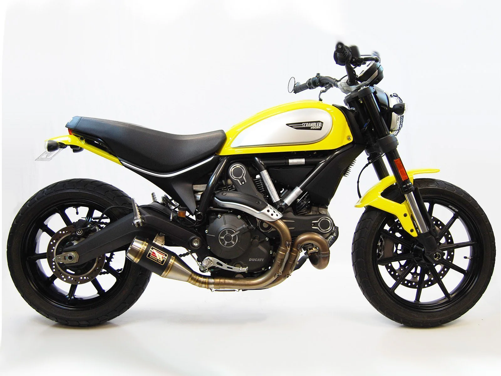 Ducati Scrambler 800 Slip-on Exhaust by Competition Werkes - Image 3