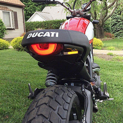 Ducati Scrambler Classic Fender Eliminator / Tail Tidy with Turn Signals - Image 4